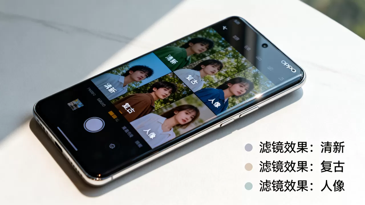 oppo滤镜干什么用的，OPPO相机滤镜功能详解
