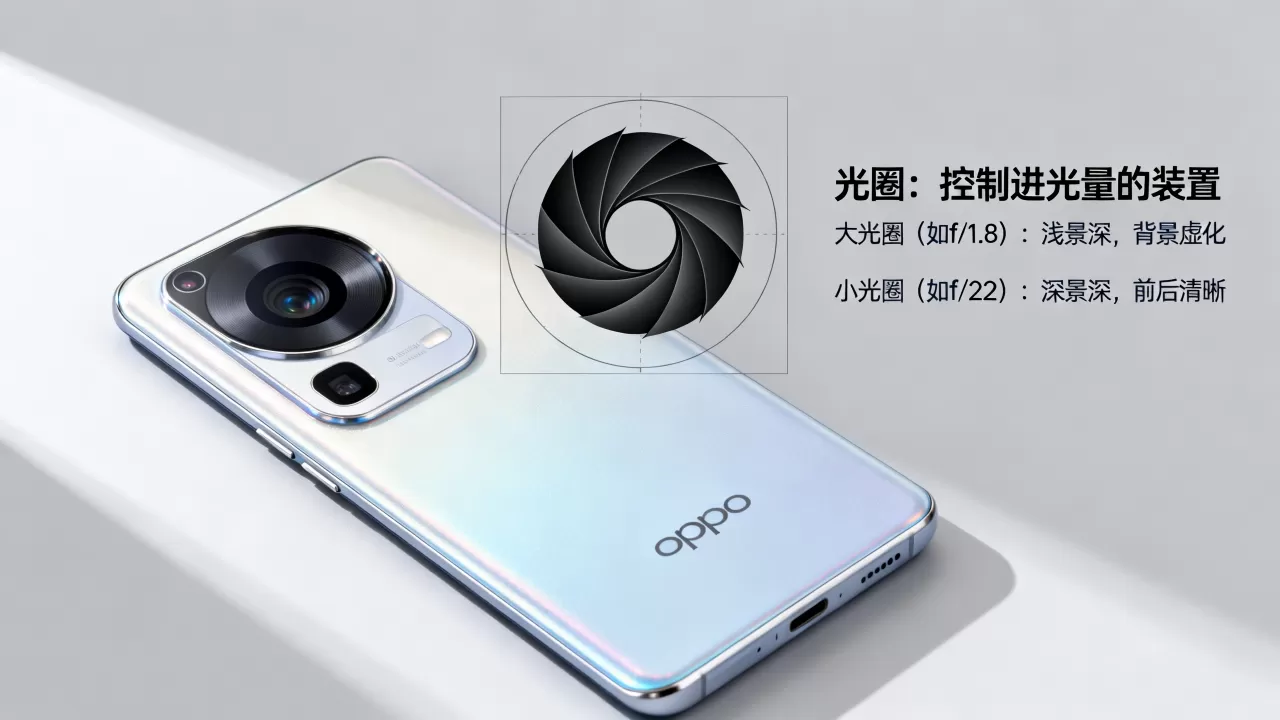 OPPO光圈什么意思,OPPO手机光圈大小对拍照有什么影响 OPPO光圈什么意思,OPPO手机光圈大小对拍照有什么影响