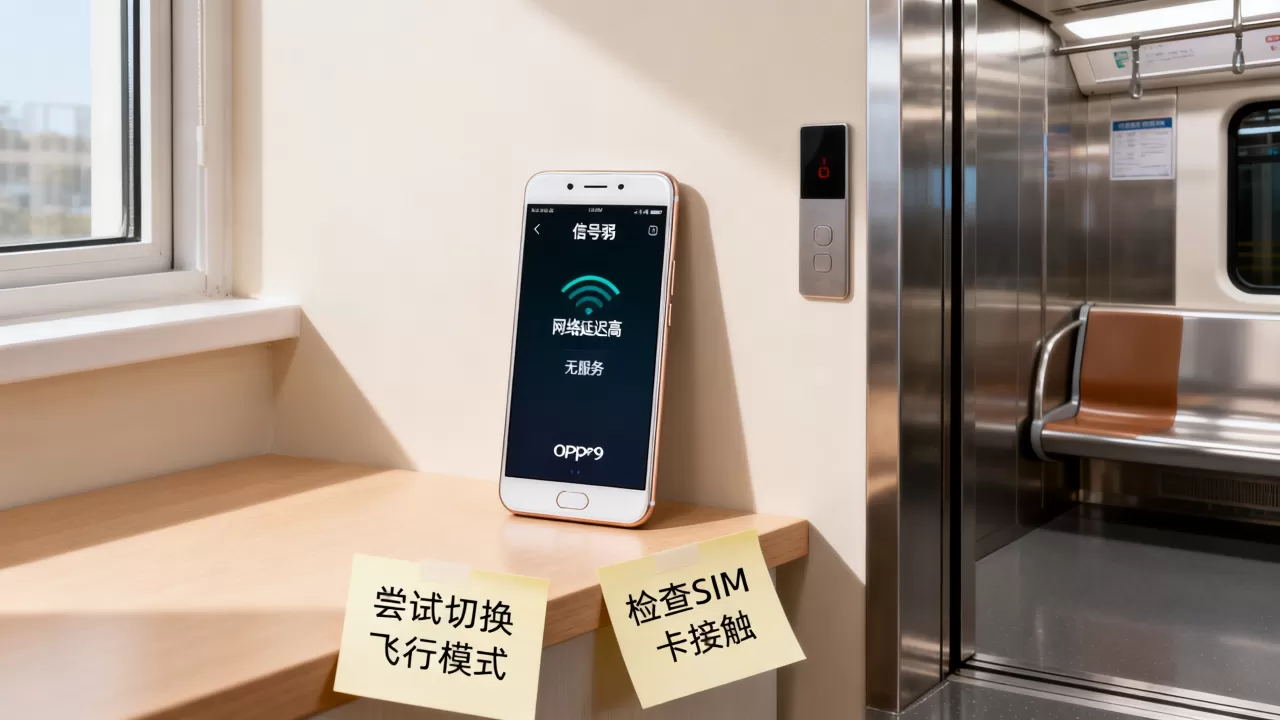 OPPOR9网络为什么不好？手机信号差怎么办