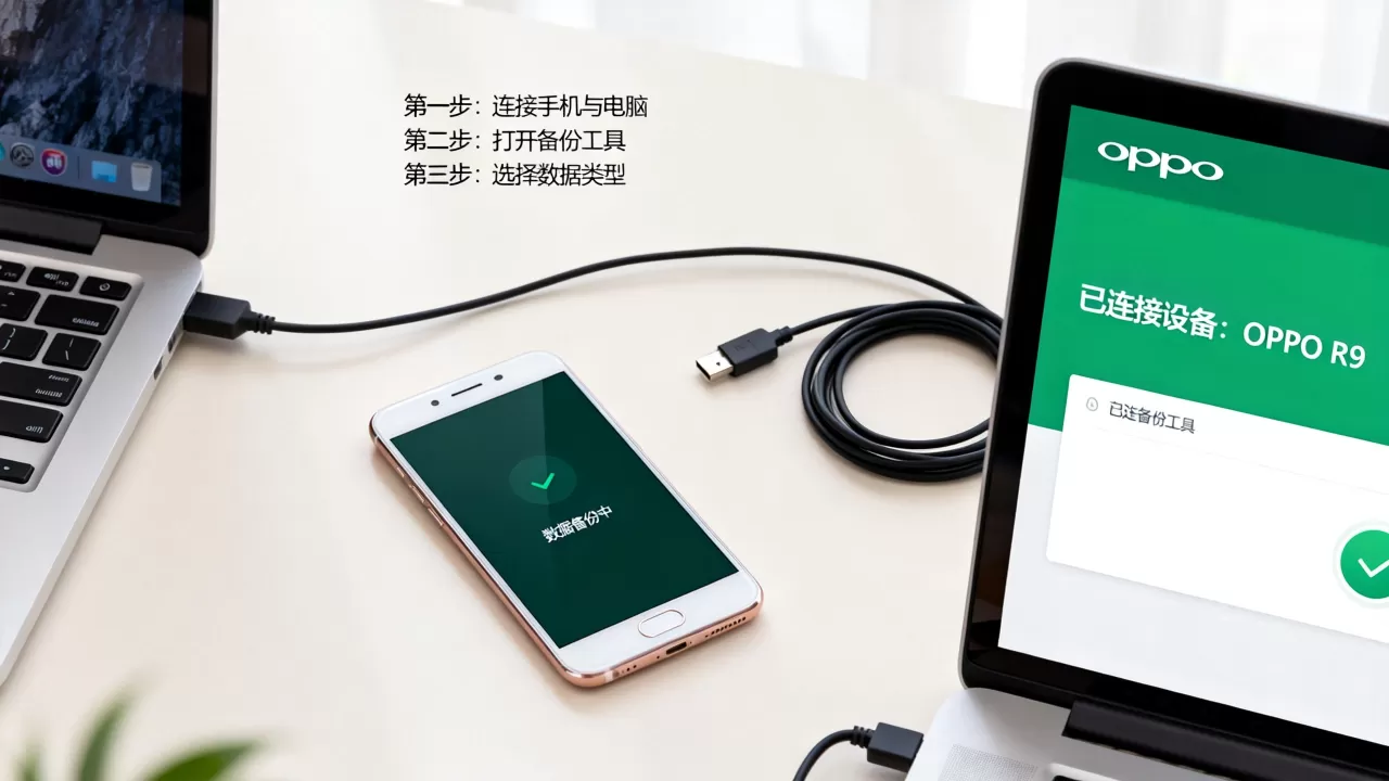 oppor9刷机用什么备份，OPPO R9手机刷机前数据备份方法
