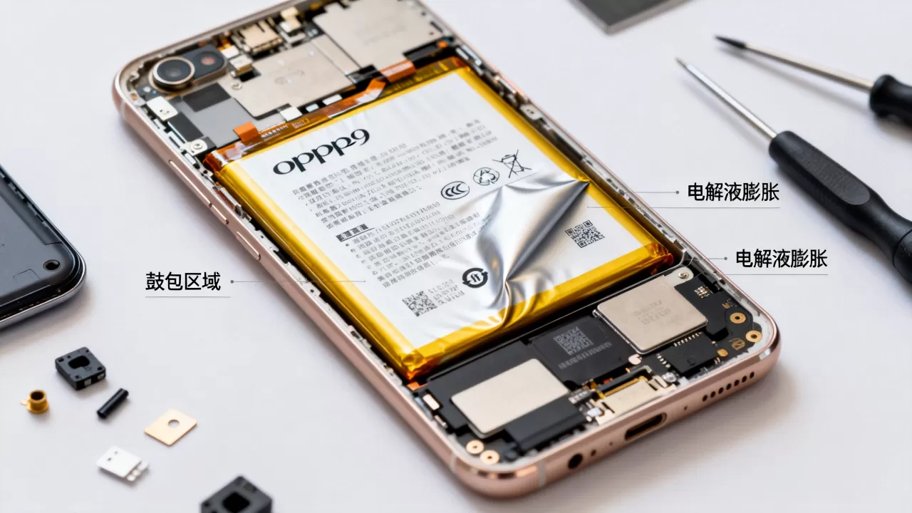 OPPOR9电池为什么会鼓包,OPPO手机电池鼓包原因 OPPOR9电池为什么会鼓包,OPPO手机电池鼓包原因
