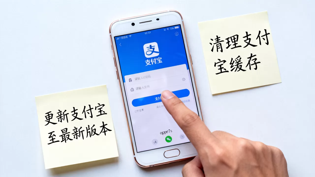 oppor7s为什么支付宝很卡，oppor7s支付宝卡顿解决方法