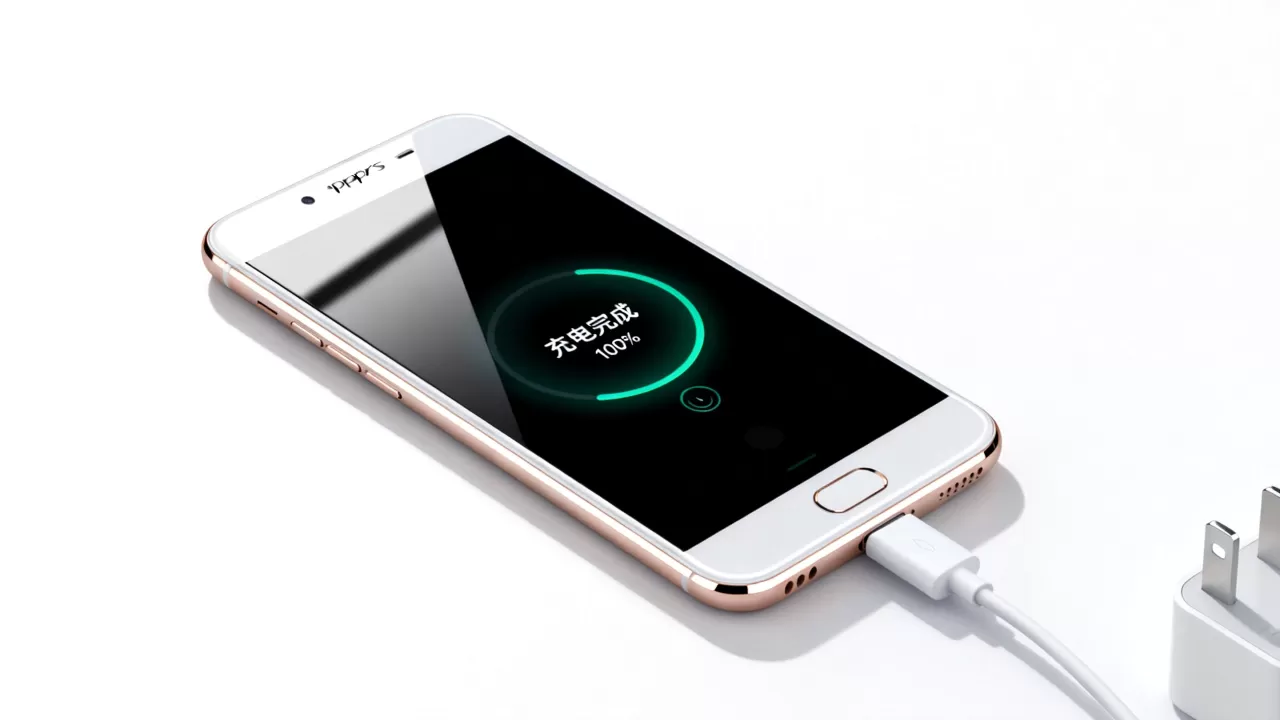 oppor7s充电满了显示什么 oppor7s充电满了显示什么