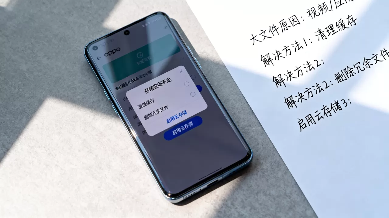 OPPO手机大文件是什么原因,手机存储空间不足怎么办 OPPO手机大文件是什么原因,手机存储空间不足怎么办