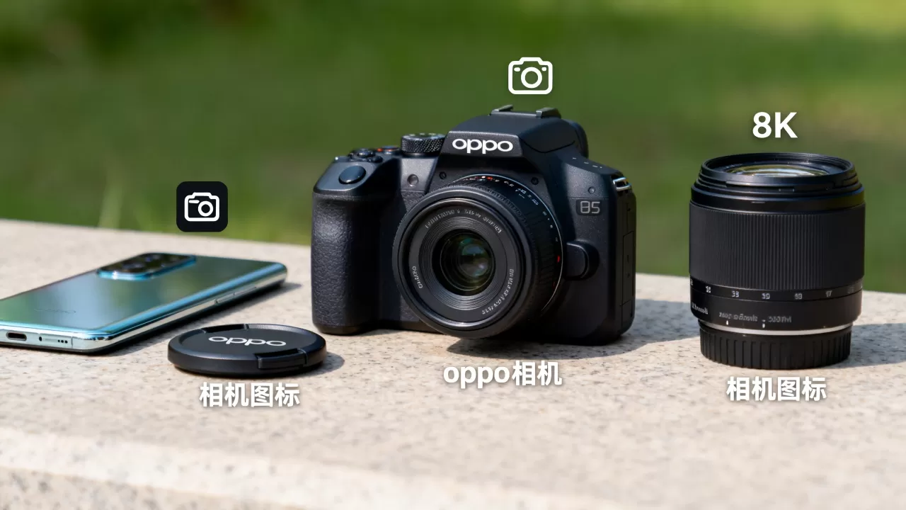 oppo照相机旁边是什么?oppo相机图标是什么