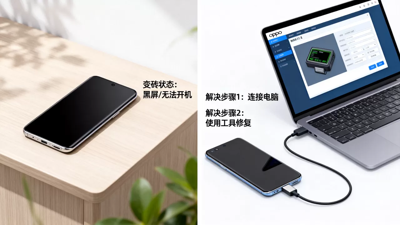 OPPO变砖什么状态，OPPO手机变砖了怎么办