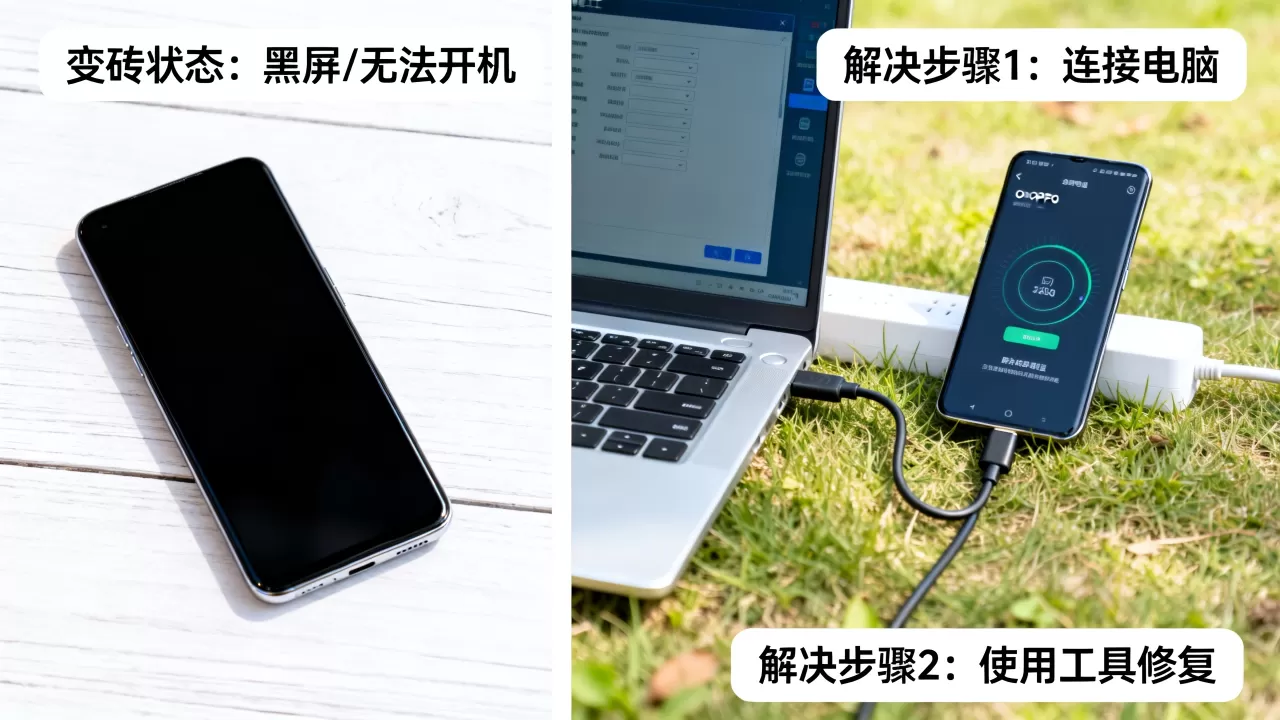 OPPO变砖什么状态，OPPO手机变砖了怎么办
