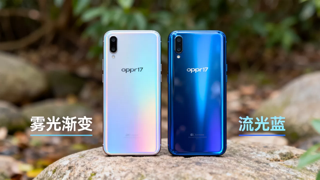 oppor17雾光渐变和流光蓝有什么区别，oppor17雾光渐变和流光蓝区别