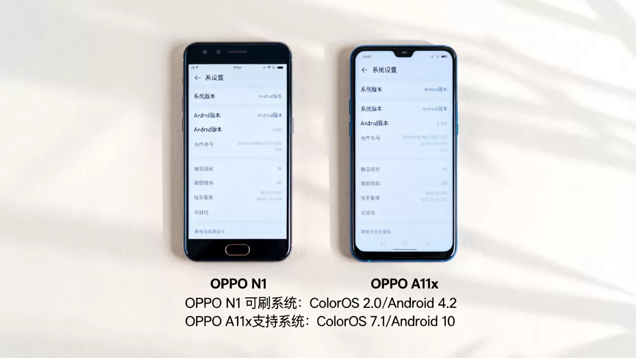 oppon1可以刷什么区别,OPPO A11x支持哪些系统版本 oppon1可以刷什么区别,OPPO A11x支持哪些系统版本