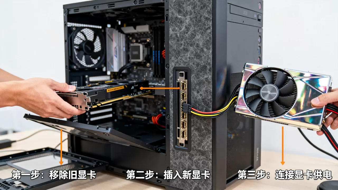 主机怎么加显卡,电脑主机升级显卡教程 主机怎么加显卡,电脑主机升级显卡教程