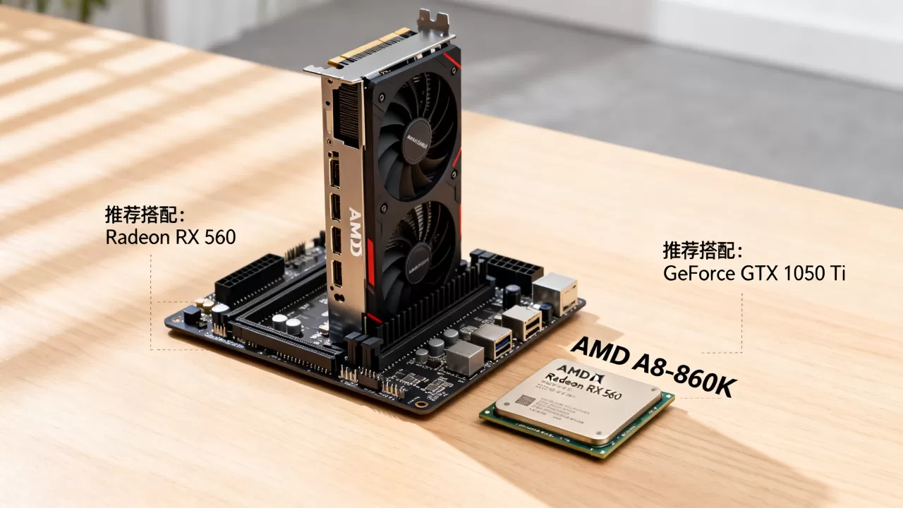 AMD A8-860K配什么显卡好，A8-860K搭配显卡推荐
