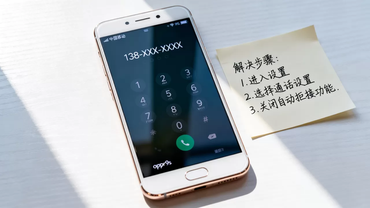 oppor9s来电为什么拒接,手机来电自动拒接怎么解决 oppor9s来电为什么拒接,手机来电自动拒接怎么解决