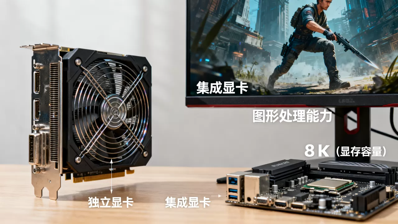 图形显卡能玩游戏吗,独立显卡和集成显卡有什么区别 图形显卡能玩游戏吗,独立显卡和集成显卡有什么区别