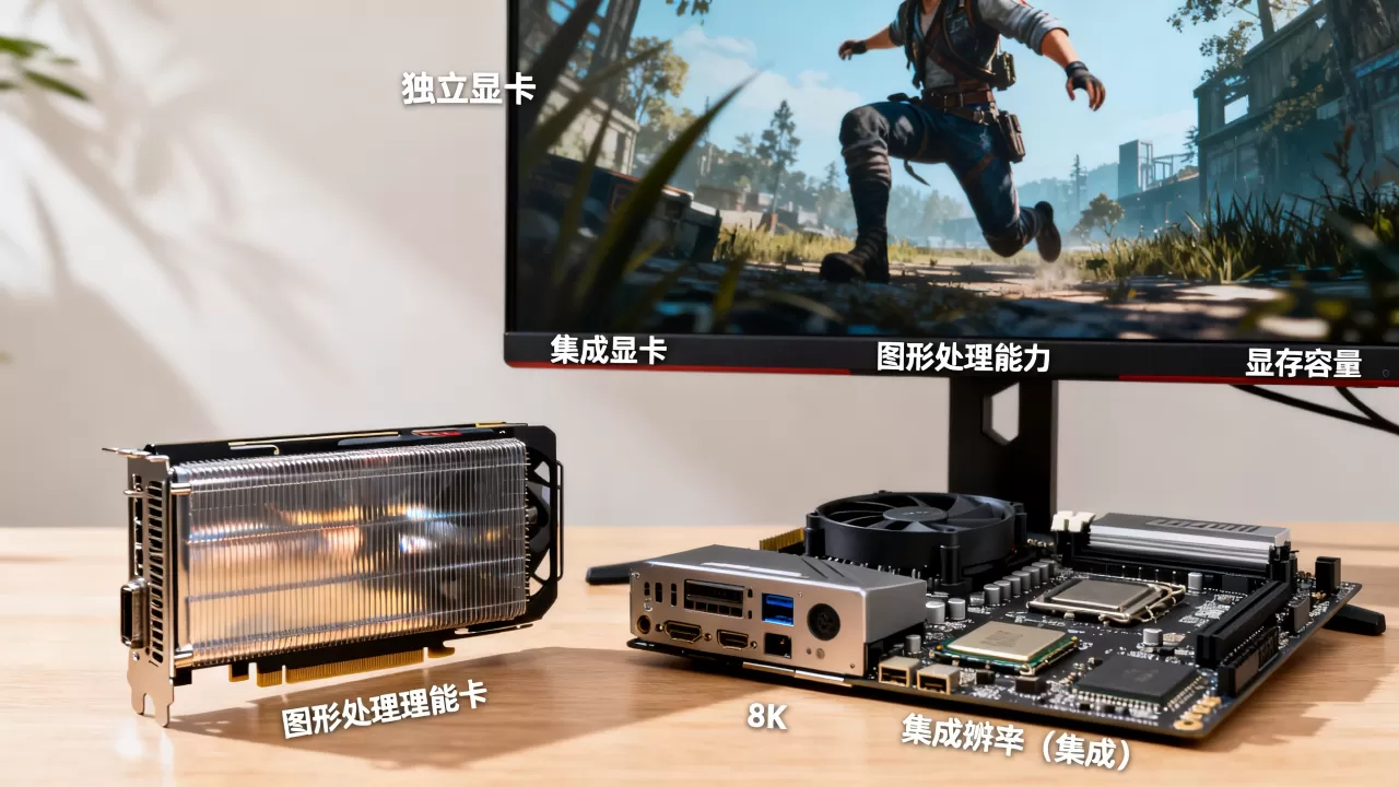 图形显卡能玩游戏吗,独立显卡和集成显卡有什么区别 图形显卡能玩游戏吗,独立显卡和集成显卡有什么区别