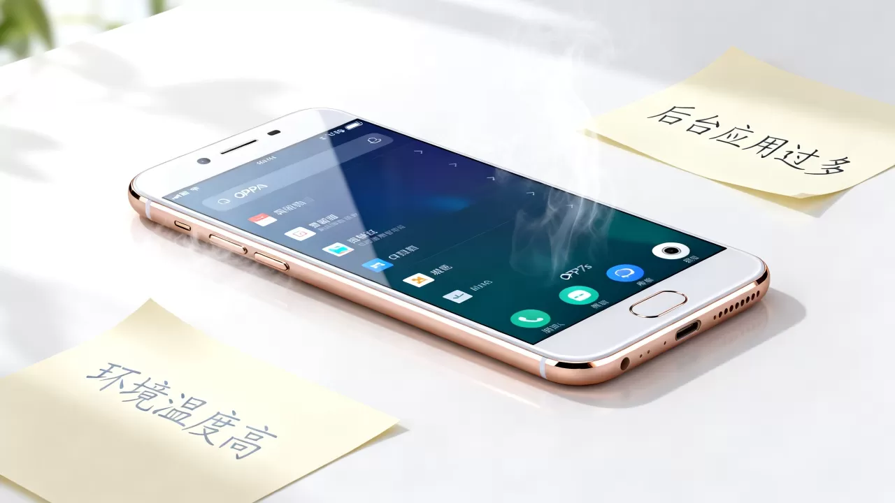 OPPO7s为什么总发烫，OPPO7s手机发热严重怎么办
