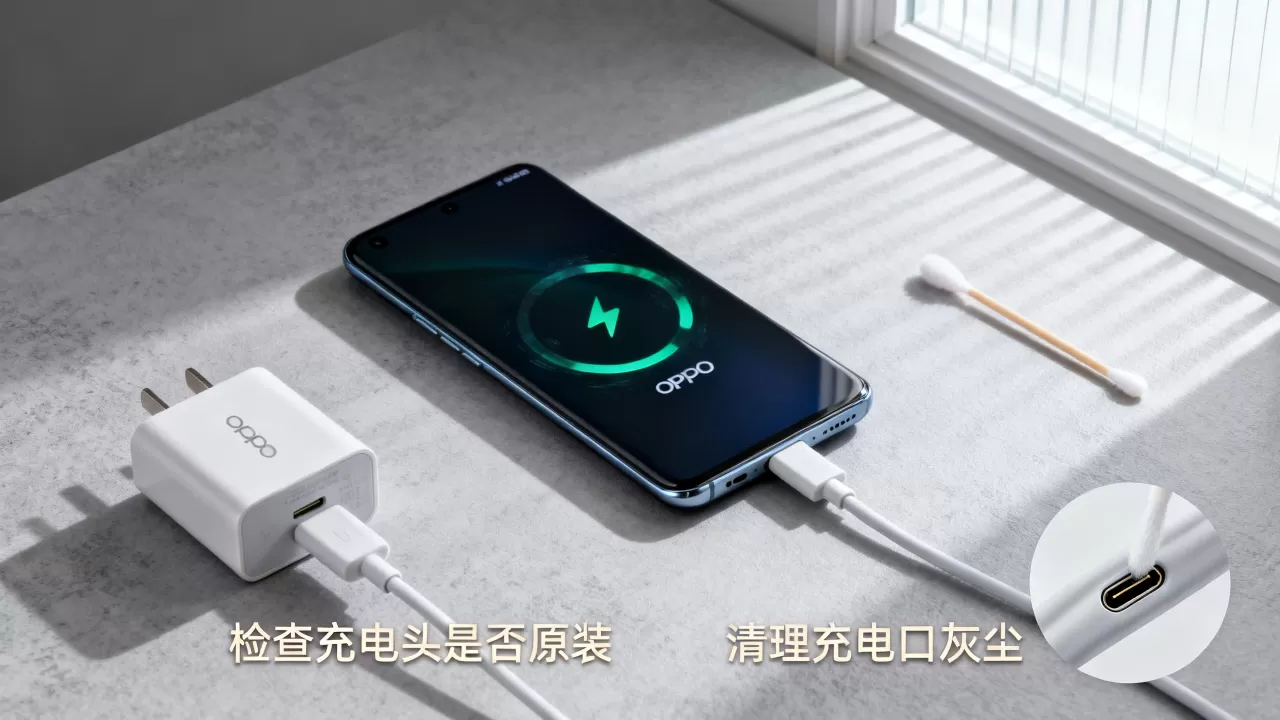 OPPO为什么充电那么慢,OPPO充电速度慢怎么办 OPPO为什么充电那么慢,OPPO充电速度慢怎么办