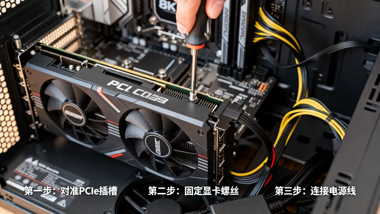 台式机显卡怎么安装？显卡安装视频教程