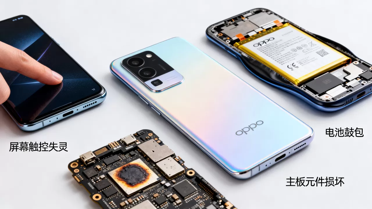 oppo缺陷是什么原因，oppo手机常见故障原因