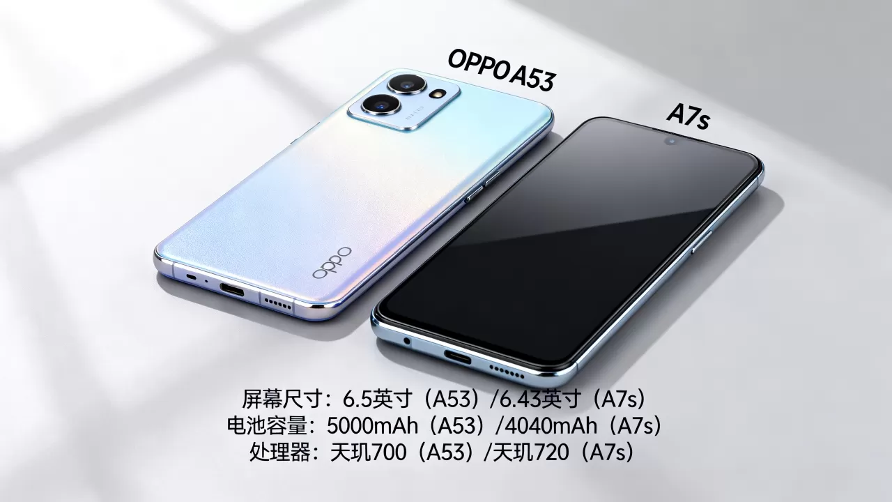 oppoa53跟7s有什么不同,OPPO A53和A7s配置区别 oppoa53跟7s有什么不同,OPPO A53和A7s配置区别