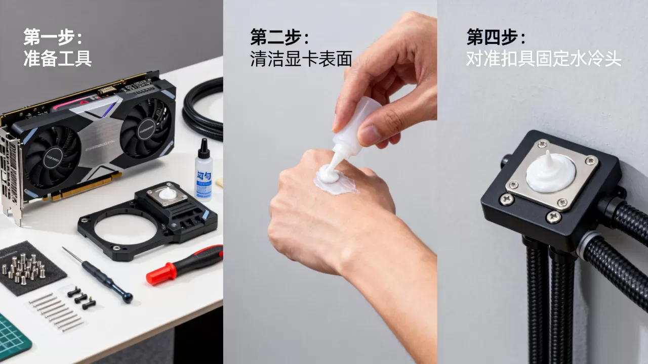 显卡水冷头怎么安装?显卡水冷头安装教程 显卡水冷头怎么安装?显卡水冷头安装教程