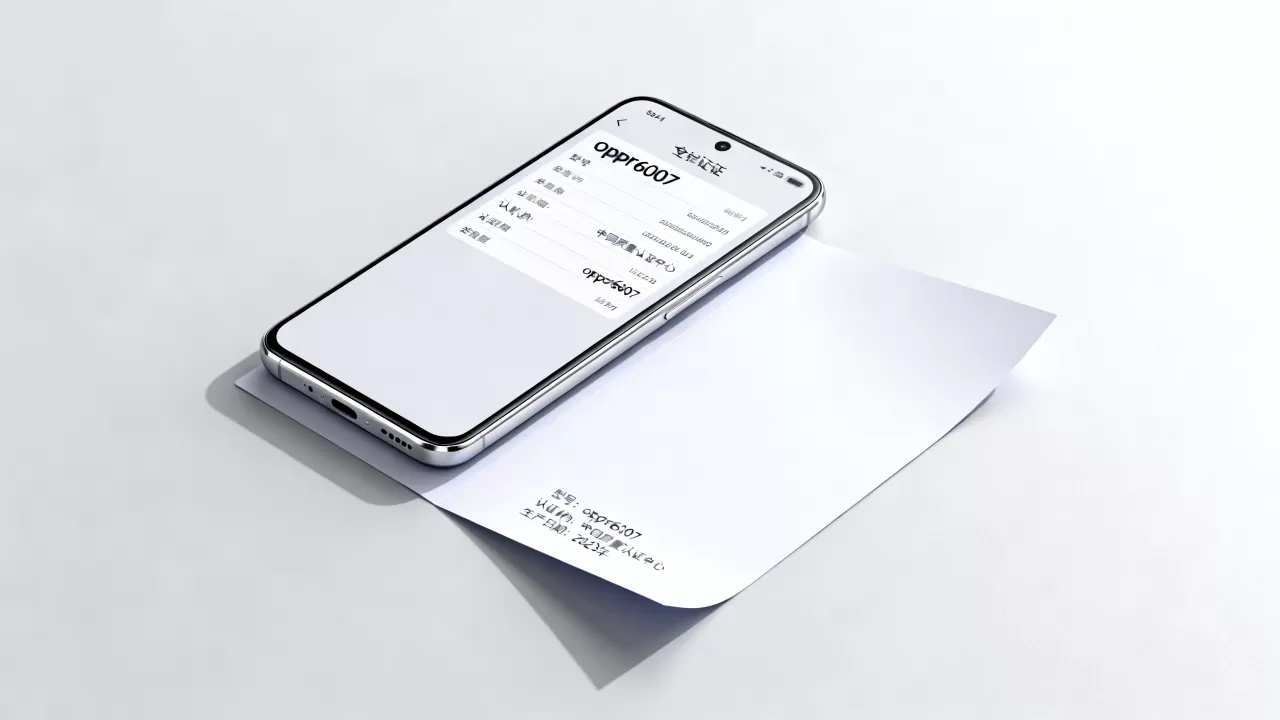 oppor6007的证书是什么,oppor6007证书查询 oppor6007的证书是什么,oppor6007证书查询