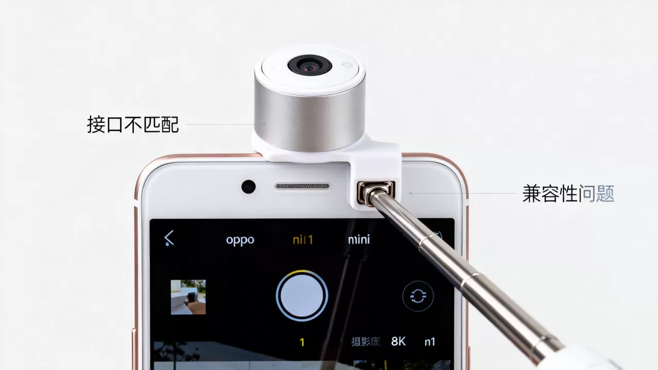 为什么oppo n1 mini不能用自拍杆,oppo n1 mini自拍杆兼容性 为什么oppo n1 mini不能用自拍杆,oppo n1 mini自拍杆兼容性