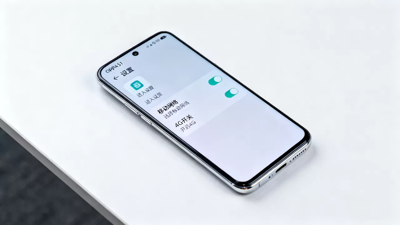 为什么oppoa51无法用4g网，oppoa51手机4g网络设置方法
