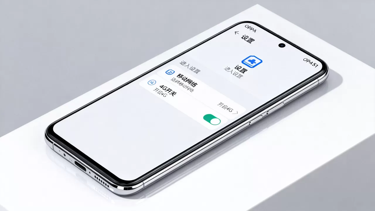 为什么oppoa51无法用4g网，oppoa51手机4g网络设置方法