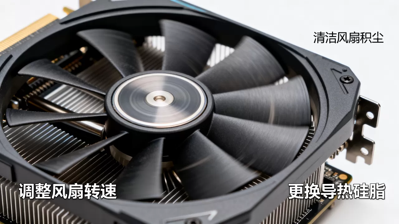 显卡涡轮风扇噪音大怎么解决，显卡涡轮风扇噪音