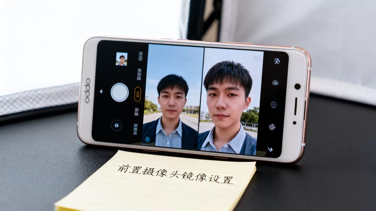 为什么oppor7拍照出来是反的，oppo r7前置摄像头镜像怎么设置