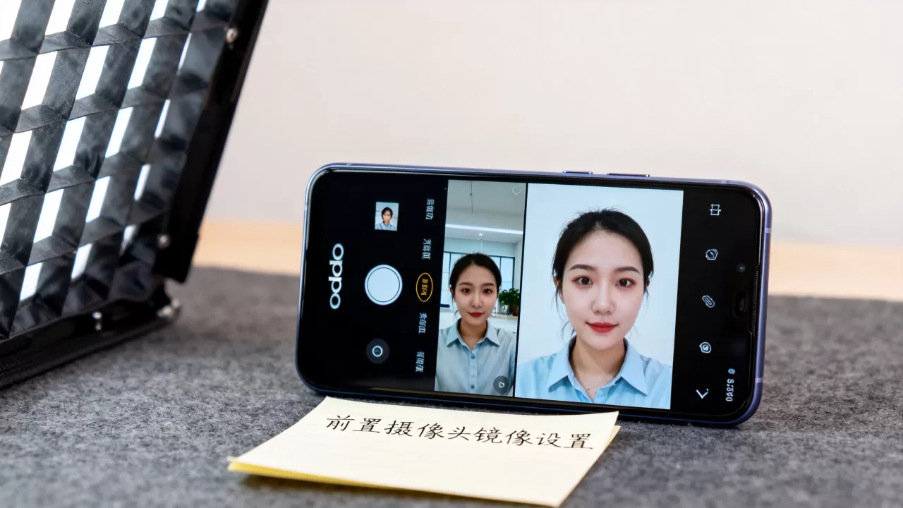 为什么oppor7拍照出来是反的，oppo r7前置摄像头镜像怎么设置