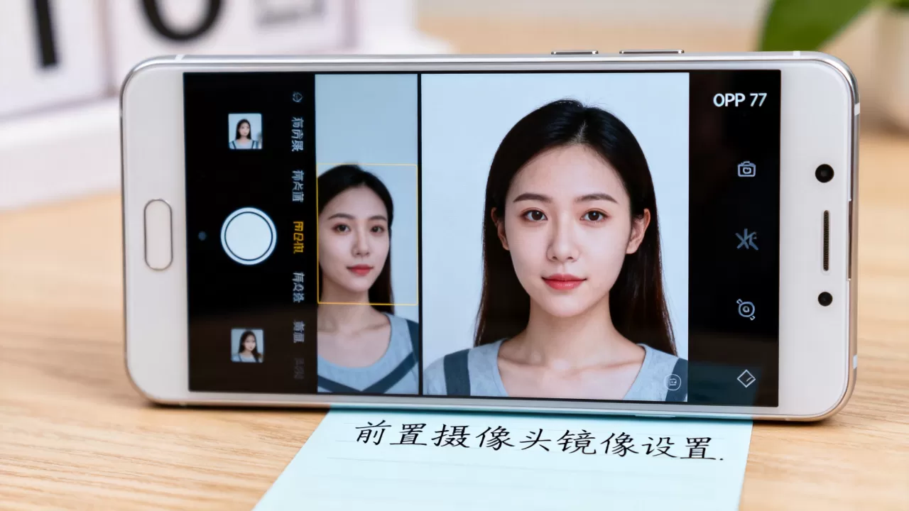 为什么oppor7拍照出来是反的，oppo r7前置摄像头镜像怎么设置