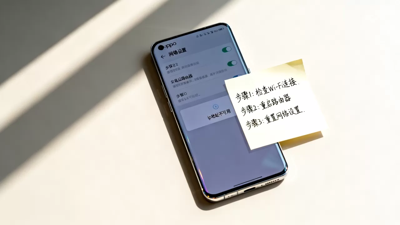 为什么oppoIp地址显示不可用?oppo手机ip地址不可用怎么解决 为什么oppoIp地址显示不可用?oppo手机ip地址不可用怎么解决