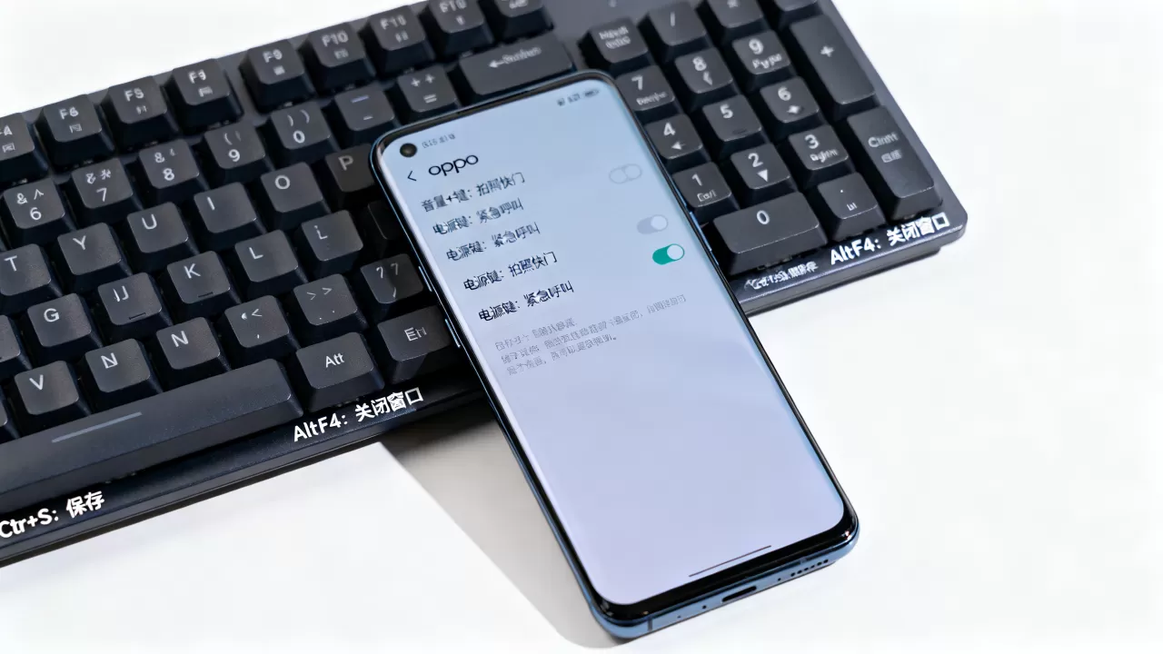 oppo键盘快捷键是什么意思，oppo手机快捷键大全