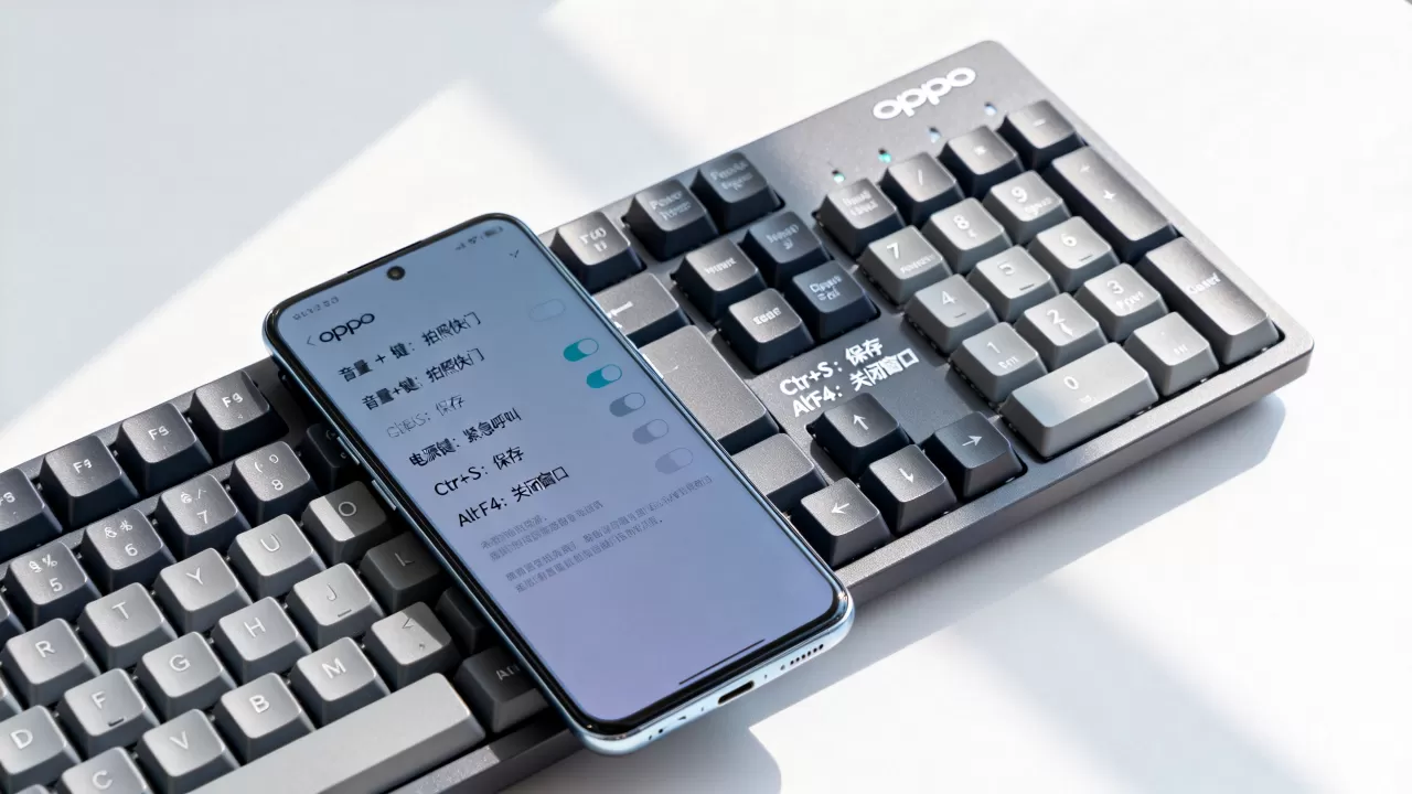 oppo键盘快捷键是什么意思，oppo手机快捷键大全