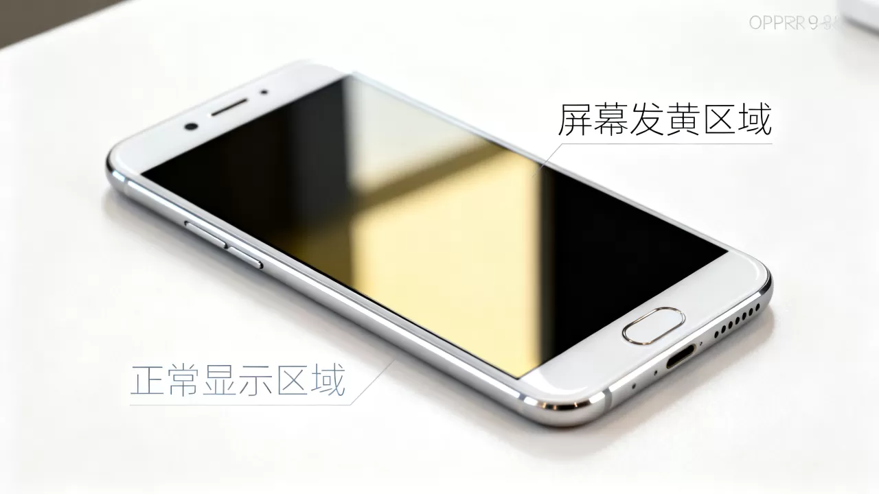 OPPOR9为什么会发黄，OPPOR9屏幕发黄发黄原因