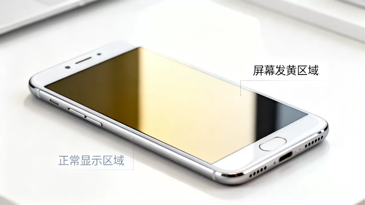 OPPOR9为什么会发黄，OPPOR9屏幕发黄发黄原因