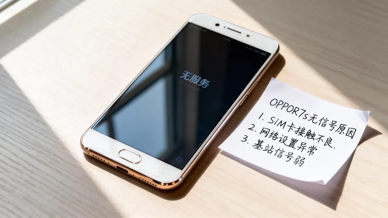 OPPOR7s为什么没有信号,手机突然没信号怎么办 OPPOR7s为什么没有信号,手机突然没信号怎么办