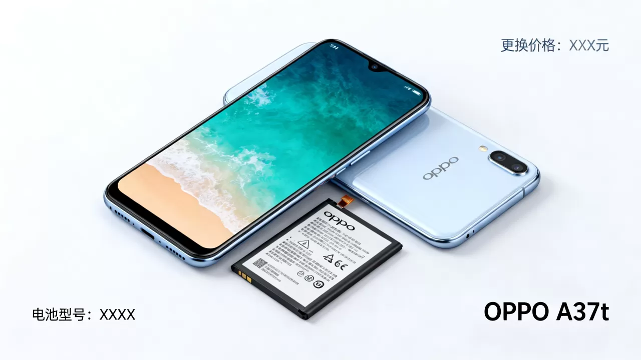 oppoa37t用的什么商场，OPPO A37t电池型号及更换价格