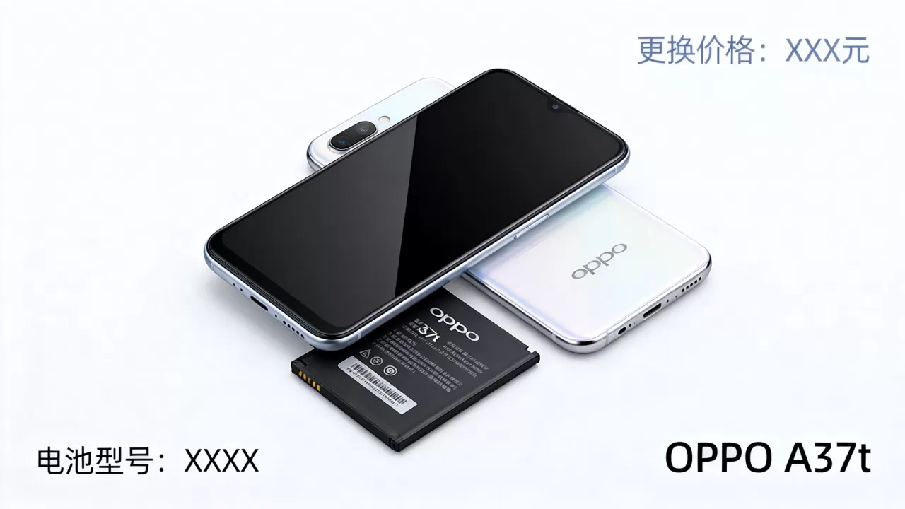 oppoa37t用的什么商场，OPPO A37t电池型号及更换价格