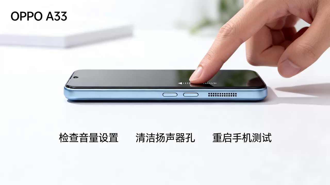 为什么oppoa33声音很小，OPPO A33声音小怎么办