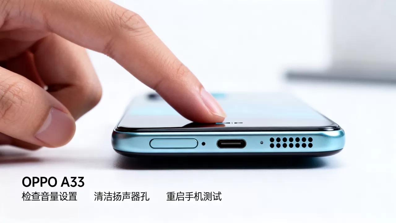 为什么oppoa33声音很小，OPPO A33声音小怎么办