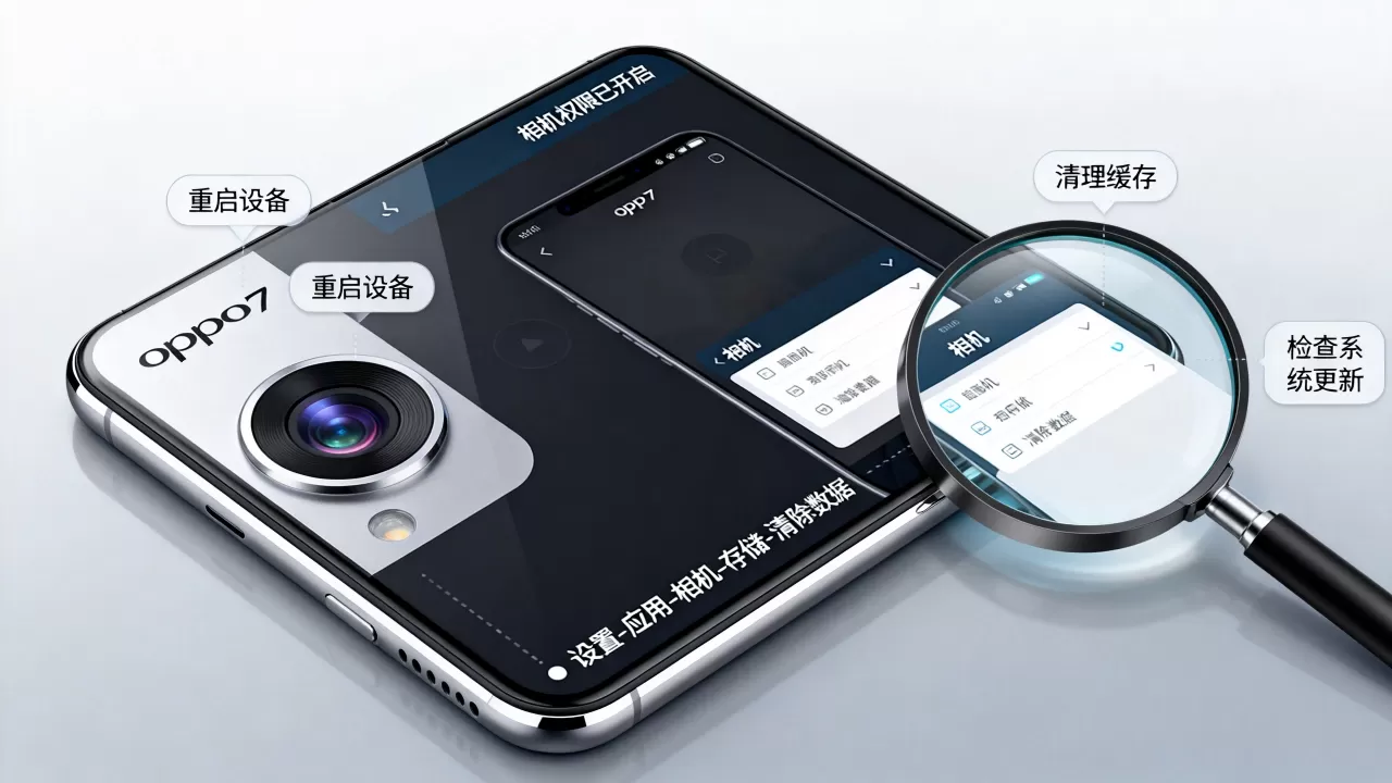 oppor7为什么不能录像，手机录像功能故障排查