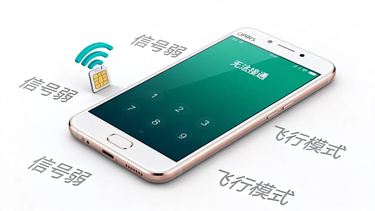 OPPOR5打不进来是什么原因?手机无法接通原因 OPPOR5打不进来是什么原因?手机无法接通原因