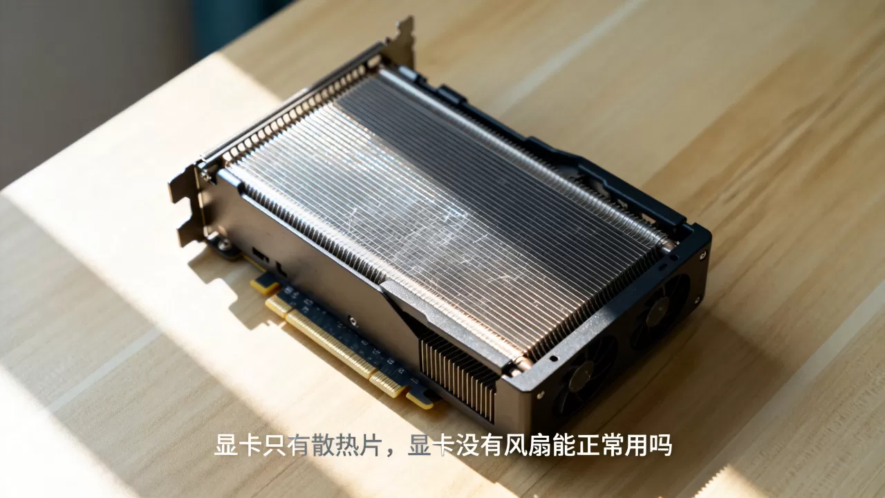 显卡只有散热片，显卡没有风扇能正常用吗