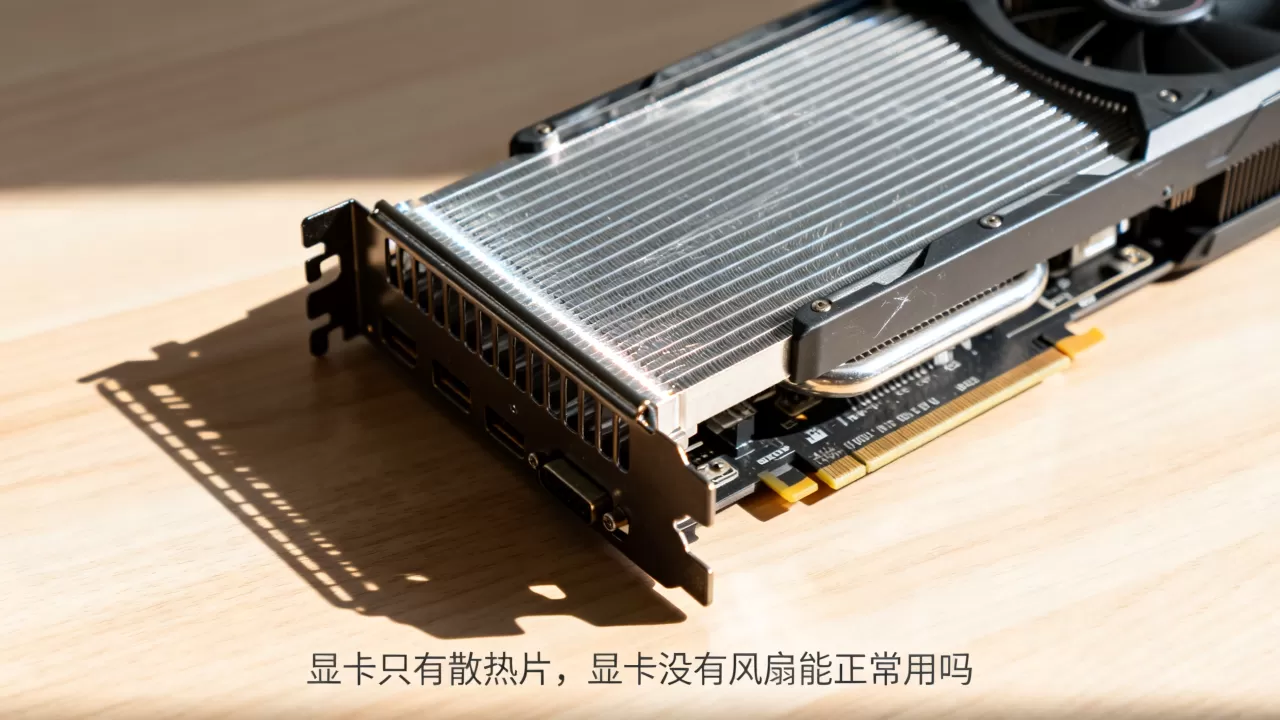 显卡只有散热片，显卡没有风扇能正常用吗