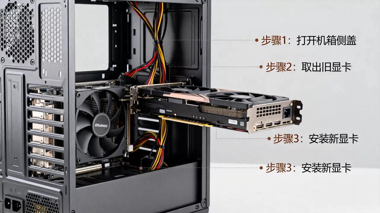 台式电脑怎么加显卡,电脑升级显卡步骤 台式电脑怎么加显卡,电脑升级显卡步骤