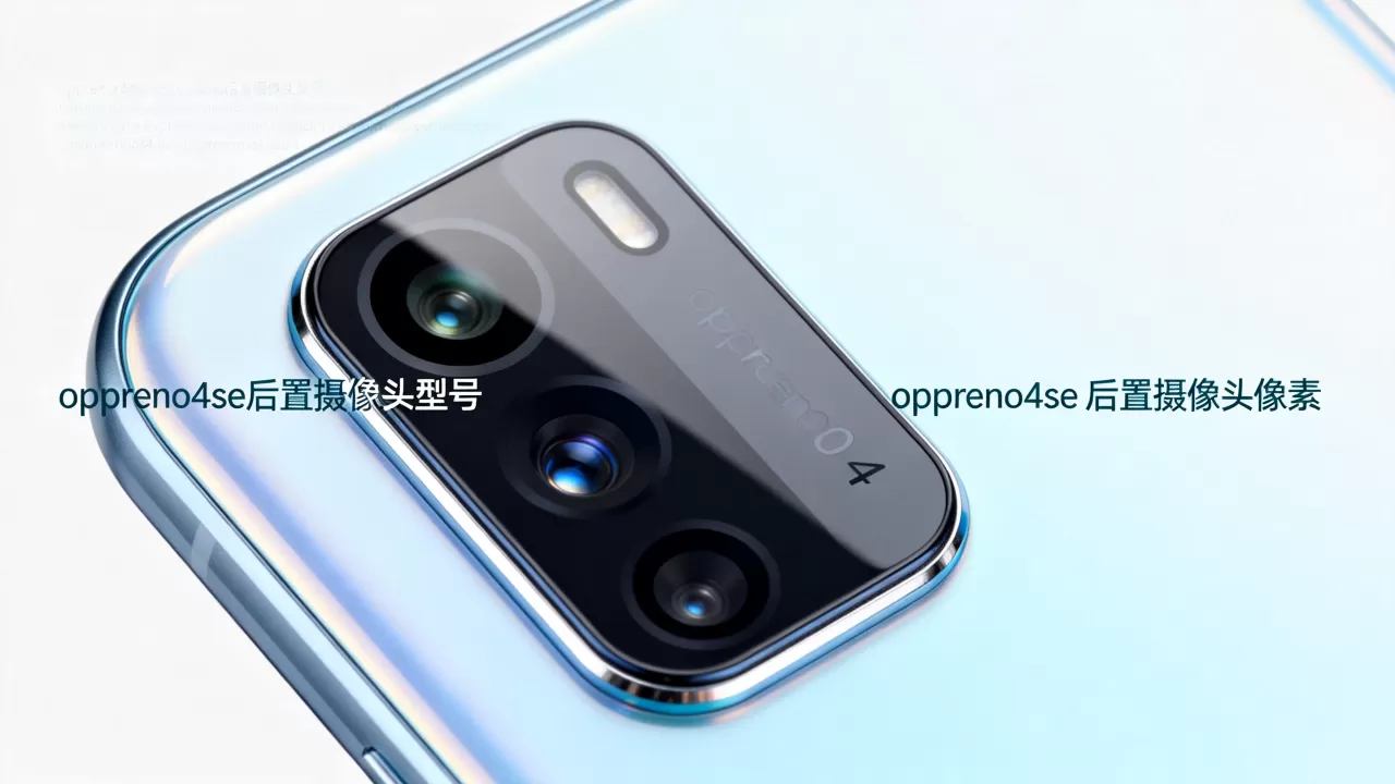 opporeno4se后置摄像头什么型号，opporeno4se后置摄像头像素