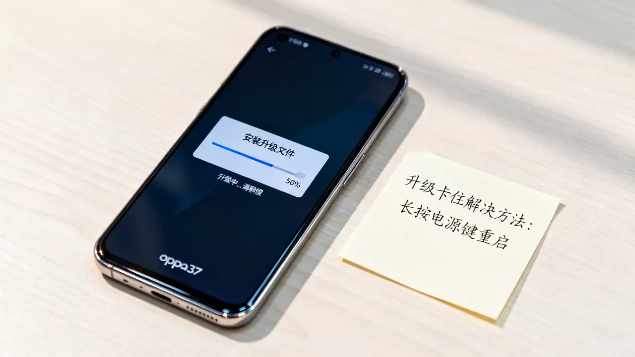 oppoa37开机出现安装升级文件是什么,手机升级卡住怎么办 oppoa37开机出现安装升级文件是什么,手机升级卡住怎么办
