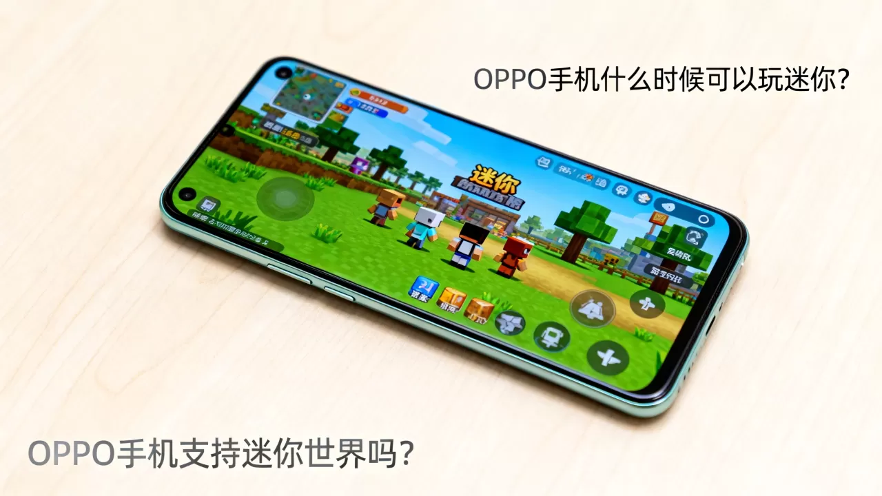 oppo手机什么时候可以玩迷你，oppo手机支持迷你世界吗